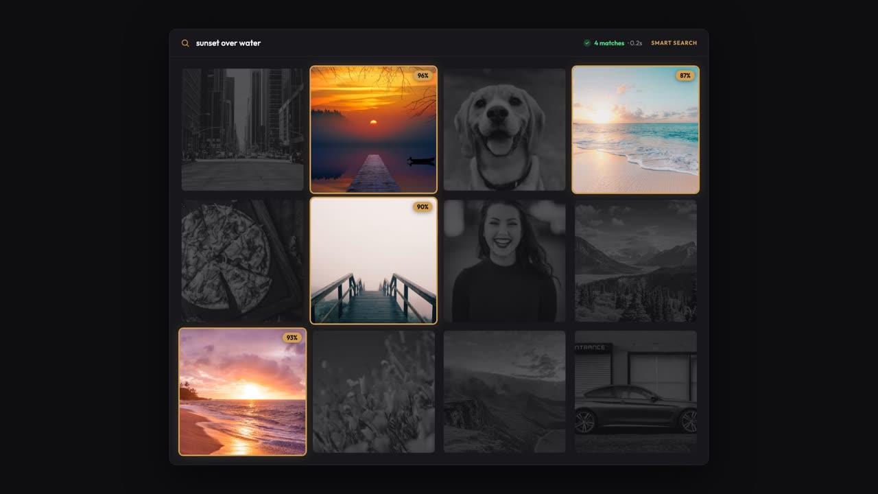 Smart Search demo video